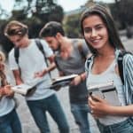 Group of Students at University